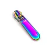 Puxadores de Zíper Coloridos Personalizados, 15 Estilos de Abas de Zíper Decoradas em Liga de Zinco, Acessórios para Mala, Não. 5 Cabeças de Zíper Metálicas Galvanizadas Iridescentes
