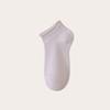 Calcetines cortos Zhuji para mujer, de primavera y verano, finos, estilo japonés, enrollables, de color liso, transpirables, de moda para estudiantes de verano.