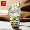 Reloj Marca Opk Nuevo Ambiente de Moda Casual Reloj de Cuarzo Calendario Simple Luminoso Resistente al Agua Reloj para Hombre Reloj para Hombre