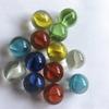 Máquina de juego de canicas con cuentas de vidrio decorativas para peceras, bolas de vidrio decorativas artesanales, cuentas de vidrio de colores