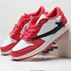 Zapatos Putian Aj1 de caña baja Guerrero Negro Relámpago Hiroshi Fujiwara Zapatos de Baloncesto Moca Jordan 1 para Hombre y Mujer Zapatos Deportivos Casuales