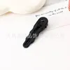 Série Minimalista Preta Presilhas Laterais Presilhas Bico de Pato Presilhas Raiz do Cabelo Acessórios Atacado Presilhas de Cabelo de Metal DIY Acessórios de Penteados Ornamentos de Cabelo