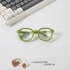 Gafas Anti-Luz Azul para Niños, Gafas de Bebé con Montura Suave de Silicona Cómoda, Gafas de Computadora de Moda Poligonales Estilo Nuevo