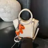 Bolsa feminina da moda 2026 nova bolsa de balde estilosa bolsa de ombro casual versátil bolsa transversal para o dia a dia