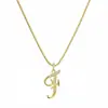 Nuevo Cadena de Serpiente de Aleación Creativa Simple con Incrustaciones de Diamante Cadena para Clavícula Dorada para Mujer
