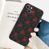 Estación Lazada Estrella de Cinco Puntas Primavera Manzana 17Pm Funda de Silicona para Teléfono Iphone18Promax Cubierta Protectora Anticaídas