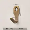 Gancho Pequeno de Ferro Banizado Bronze Antigo com Furo Único Acessórios de Ferragens para Móveis Gancho de Casaco de Metal Envelhecido Retro Gancho Único