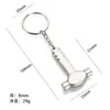 Llavero de herramienta de simulación llave inglesa multifunción para exteriores llavero de metal pinza vernier creativa regalo pequeño personalización
