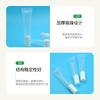 Fábrica 16 diámetro tubo de aceite labial de cabeza alta oblicua boca oblicua cosmético labial manguera transparente brillo de labios brillo de labios esmalte labial tubo vacío