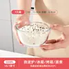 Boles mezcladores de vidrio y plástico para uso en la cocina, tamaño grande, resistentes al calor, aptos para hornear, batir y servir platos fríos