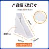 Protectores de Esquina para Muebles de Hogar de Madera Maciza Gaoyuan, Esquinas Anticolisión para Puerta de Madera Negra, Protección de Bordes de Embalaje para Tablero de Puerta Corredera Triangular Engrosado
