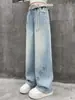 Jeans para Niña 2025 Otoño Nuevos Pantalones para Niña 6-15 Años Niños Medianos y Grandes Jeans Listos Venta al por Mayor Ropa para Niños