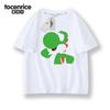 Nueva Camiseta de Manga Corta Periférica de Super Mary Mario Louis Brothers para Hombre y Mujer, Ropa Infantil para Estudiantes de Media Manga