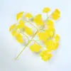 Suministro de fábrica ramas de simulación hojas de ginkgo decorativas ramas falsas plástico plantas verdes grandes Red popular venta al por mayor
