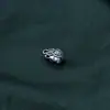 Plata de Ley S925 Hebilla Patrón Ruyi Espaciadores Estilo Chino Hebilla Clip Cabeza Pulsera de Cuerda Trenzada Accesorios DIY Joyería Plata