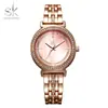 SHENGKE SHENGKE 0092 Relógio da Moda Relógio para Estudante Feminina Pulseira Coreana Relógio de Quartzo Feminino Relógio de Negócios para Mulheres