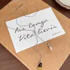 Collar de Cadena Larga para Suéter con Colgante de Ojo de Tigre en Forma de Gota de Agua para Mujer 2025 Nuevo Estilo Popular Lujo Ligero Diseño de Nicho Accesorio