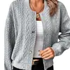Otoño 2023 Nuevo estación independiente de Amazon transfronterizo TEMU moda europea y americana color liso cuello alto de un solo botón top para mujer
