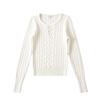 Suéter holgado estilo americano, otoño e invierno 2024, nuevo diseño, estilo coreano, para mujer, top de punto con base interior ajustada.