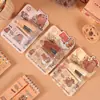 Conjunto de Grampeador Capivara Desenho Animado Estudante Pequeno Grampeador Máquina de Encadernação Multifuncional Grampeador Fofo