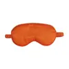 Antifaz de seda artificial de doble cara transfronterizo para dormir, bloqueador de luz, transpirable, protector de ojos para viaje, antifaz con logo impreso personalizado, regalo