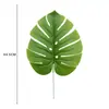 Hojas Simuladas Grandes Estilo Escandinavo, Hojas de Monstera, Hojas de Girasol, Hojas de Canna, Hojas de Platanillo de Viajero, Hojas de Ficus