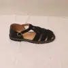 Sandalias de Moda Verano 2025 de Piel de Cabra Ligeras, Cómodas, Transpirables, Antideslizantes, Trenzadas, Estilo Retro Francés, Piel Genuina Original