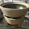 Olla caliente de estufa de carbón olla olla estilo antiguo de Hong Kong olla de barro estufa de carbón olla caliente comercial estufa de carbono estufa de barro rojo olla caliente de sopa de cordero
