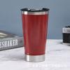 Caneca de Cerveja 20oz Copo Isolado 304 Aço Inoxidável a Vácuo Copo para Carro Abridor de Garrafa Revestido com Spray Copo Isolado para Carro