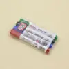 Marcador de Quadro Branco Quatro Cores para Marcação de Chave Escreve Suavemente e Continuamente Sem Tinta, Superfície Lisa, Limpa Facilmente Sem Deixar Rastros