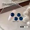 Rhinestones Octagonales K9 Premium para Uñas con Diseño de Rosa del Milenio, Populares Lujosos Brillantes Multifacéticos de Cristal con Base Puntiaguda para Uñas