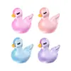 Paisaje en miniatura más vendido transfronterizo, linda figura de cisne que brilla en la oscuridad, decoración DIY, accesorio de bolsa sorpresa, mini adorno