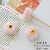 Macaron Série Rosa Sakura Coleção de Miçangas DIY Acrílico Cerâmica Etc. Acessórios de Joias para Pulseira e Colar