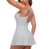Fábrica atacado cross-border moda lindo maiô costas barriga-coberta saia de natação de uma peça anti-luz maiô feminino S1062