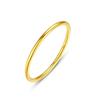 Pulseira de Vidro Legado Antigo Anel Fino Simples Simples Feminino Pulseira Dourada Jovem Leve Luxo Nicho Pulseira Joias