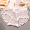 Ropa interior para mujeres embarazadas clase a algodón 7a entrepierna antibacteriana transpirable cintura baja soporte abdominal ropa interior para mujeres embarazadas algodón puro