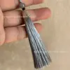 Flor de Mano de Buda con Borla Exquisitas Perlas Nudo Chino Colgante Broche Hanfu Borla de Hanfu Bolsita de Borlas Funda de Teléfono con Borla