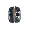 Adecuado para Nintendo Switch Consola de Juegos de Segunda Generación Carcasa Dividida de TPU Carcasa de Cristal de PC Carcasa Protectora Suave Transparente S