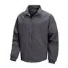 2025 Exportación Primavera y Otoño Moda Masculina Elástica Impermeable Chaqueta para Exteriores Chaqueta con Cuello Alto Chaqueta de Trabajo Cortavientos