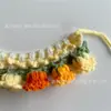 Coleira de Tricô à Mão para Pet, Colar de Gato Fofo de Tricô, Coleira para Gatinho, Cachecol Decorativo para Cães de Porte Pequeno
