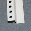 Tiras de Esquina en Forma de Z de PVC en Stock del Fabricante para Moldura de Techo de Párpado Único