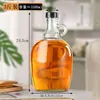 Botellas de vino de California de vidrio grueso al por mayor, botellas dispensadoras de vino de ciruela casero, botellas selladas para vino medicinal, botellas para infusiones, recipientes para vinificación