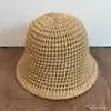 Chapéu de Pescador para Mulheres, Chapéu de Sol Trançado, Chapéu Bucket Respirável com Renda para Proteção Solar, Perfeito para Férias na Praia, Faz o Rosto Parecer Menor, Moderno e Versátil