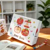 Bolsa de Regalo de Dibujos Animados de Apple Time Bolsa de Regalo de Cumpleaños Simple Engrosada Estilo Ins Bolsa de Papel Linda para Llevar en la Mano