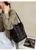 Bolsa de ombro estilosa e versátil, nova coleção 2026, estampa de leopardo retrô feminina, bolsa transversal popular casual estilo coreano