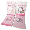 Cuaderno Lindo de Gato Kt Ins de Aspecto Alto Estudiante A5 Cuaderno de Espiral Engrosado Cuaderno de Notas Tareas Papelería Linda Transfronterizo