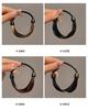 Peluca banda para el cabello banda de goma peluca de simulación cuerda para el cabello de alta elasticidad accesorios para el cabello falso atar el cabello cuerda para el cabello peluca cuerda para el cabello