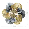 En stock Amazon Reloj Simple Pavo Real Creativo Reloj de Pared para Sala de Estar Decoración del Hogar Hora Hora Colgante de Pared Fondo de Casa de Huéspedes