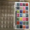 Aquarela perolada 28 cores pigmento de arte pintura flor embrulhada vinheta arte de unhas proteção ambiental lavável portátil terno