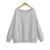Sudadera de Punto con Cuello Inclinado American Spice Girls Otoño Temprano Nueva Moda Estilo Relajado Top Casual S20944